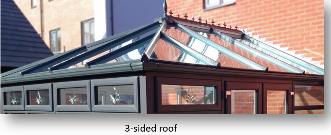 3 sided Georgian Conservatory roof