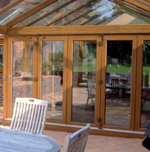 Timber conservatory
