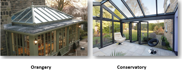 Small Orangeries and Conservatories